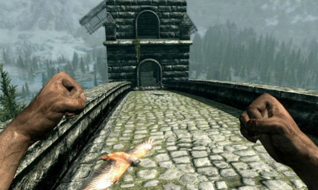 skyrim fists