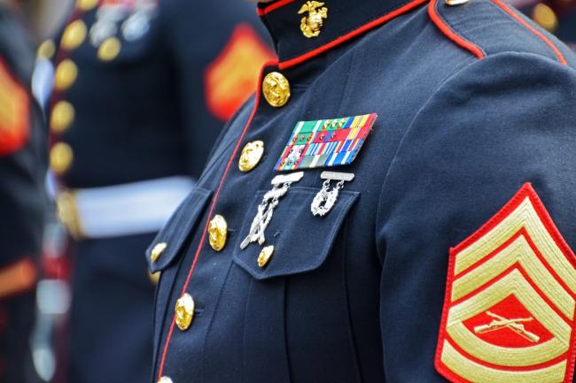 Marines dress uniform