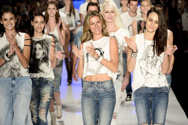 gisele Sao Paulo Fashion Week