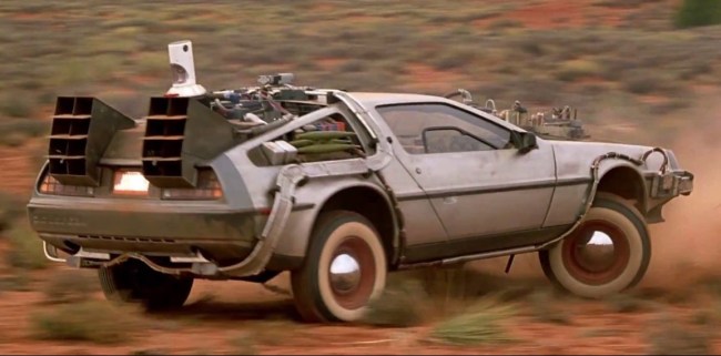 back to the future part iii delorean
