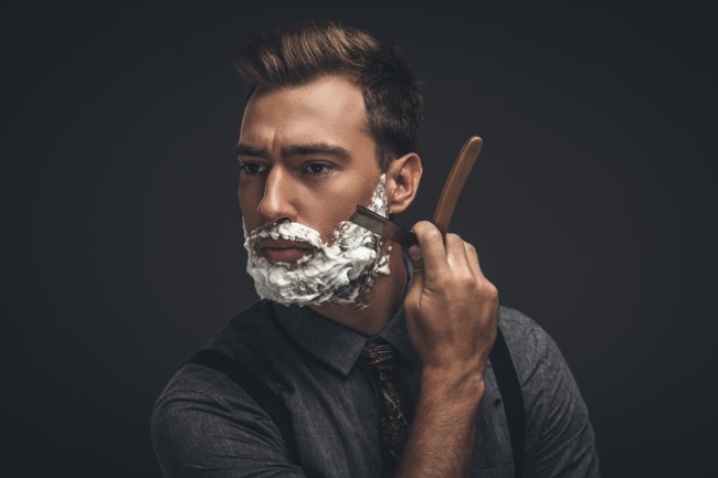 straight razor shaving