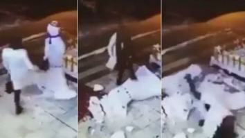 You’d Have To Be A Real Psychopath To Attack A Snowman Like This Woman Did, But Instant Karma Strikes Back