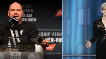 Dana White Claps Back At Meryl Streep For Disrespecting MMA And Calls Her An ‘Uppity 80-Year-Old Lady’