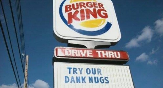 marijuana burger king weed