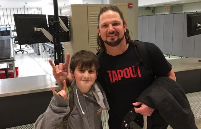 aj-styles-letter-father-young-fan