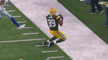 This Aaron Rodgers Throw And Amazing Jared Cook Catch Win The Game For The Packers