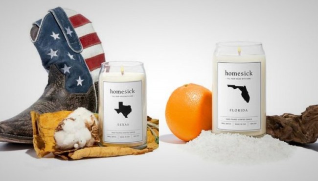 homesick candles