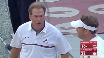Nick Saban Kicks Lane Kiffin To The Curb Before National Championship Game