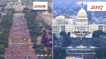 Donald Trump’s Inauguration Had A Fraction Of The Attendees That Barack Obama’s Did