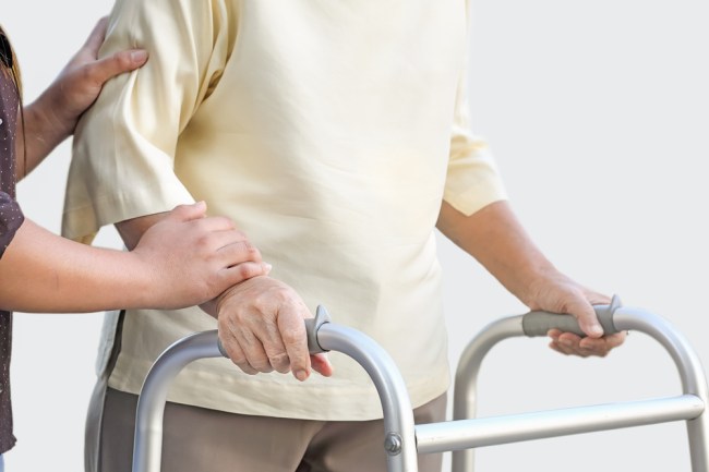 elderly walker