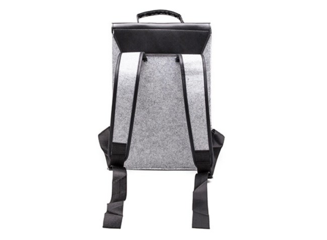 Something Sleek Felt Backpack