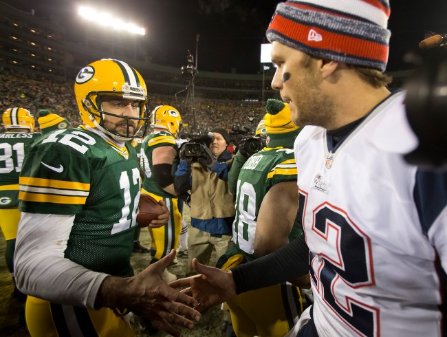 New England Patriots Vs. Green Bay Packers At Lambeau Field