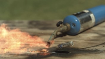 These Batteries Exploding In Slow Motion Look Like Tiny Space Rockets And It’s Trippy As Hell