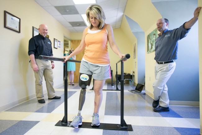 Marathon Victims Take First Steps Down Uncertain Path