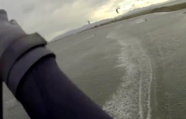 Highest Kiteboarding Jump Ever Crash