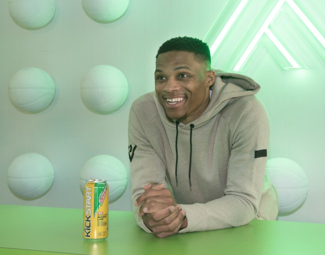 Russel Westbrook at Mountain Dew NBA All-Star Week 2017