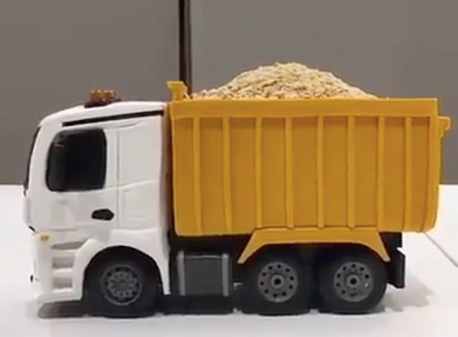 remote control truck cake
