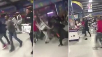 CRAZY 40-Person Chair-Hurling Brawl Erupts In Seafood Restaurant