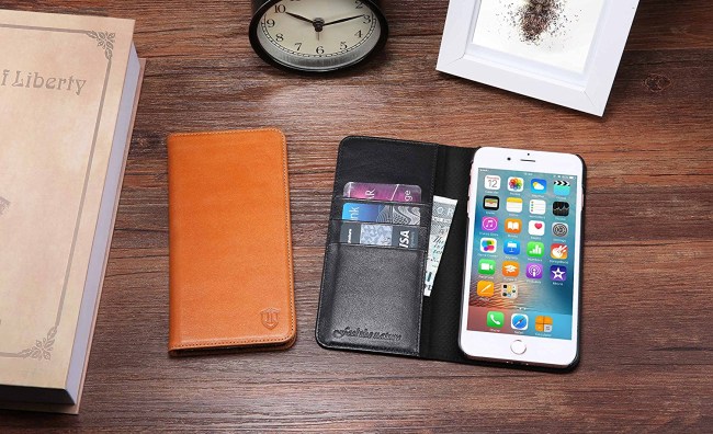 leather iphone case