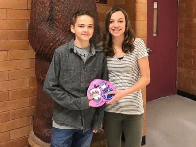 Tryston Brown Buys Every Girl Chocolate Valentine's Day Utah