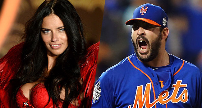 matt harvey dating adriana lima