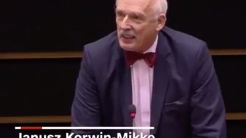 Old European Parliament Dude Making A Case For Why Women Should Earn Less Is So Over-The-Top Sexist It’s Laughable