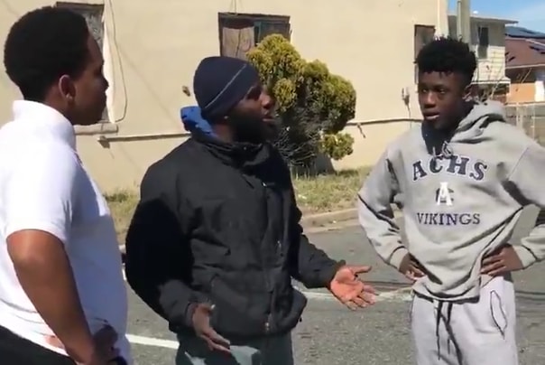 Ibn Ali Miller: Man who stopped fight gets millions of views, tons of praise