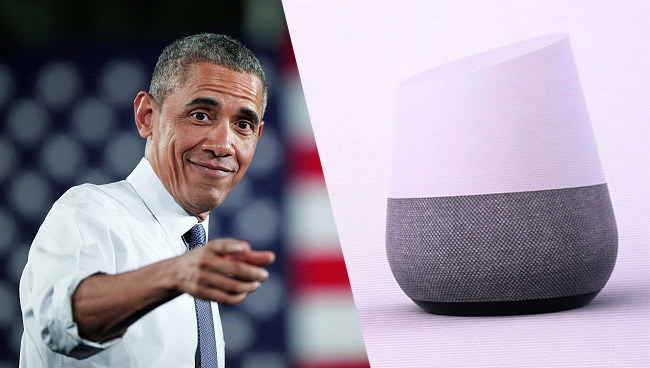 google home barack obama planning coup