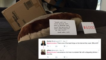 This Might Be The Greatest Passive-Aggressive Response To A Disgustingly Messy Roommate Ever