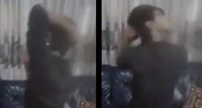 kids turns head 180 degrees exorcist