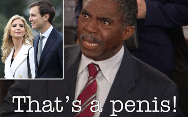 kushner skyscraper giant penis reactions