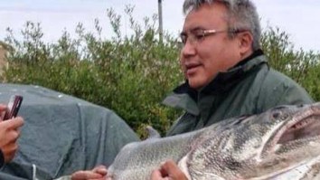 83-Pound Lake Trout Would’ve Destroyed The World Record But It Was Caught With A Net
