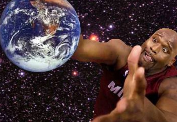 Shaq Earth Flat