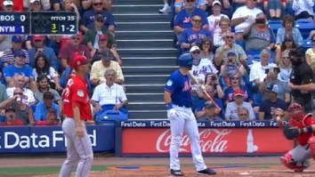 Tim Tebow Has Words For Umpire After Striking Out On First Four Pitches In Spring Training Debut With The Mets