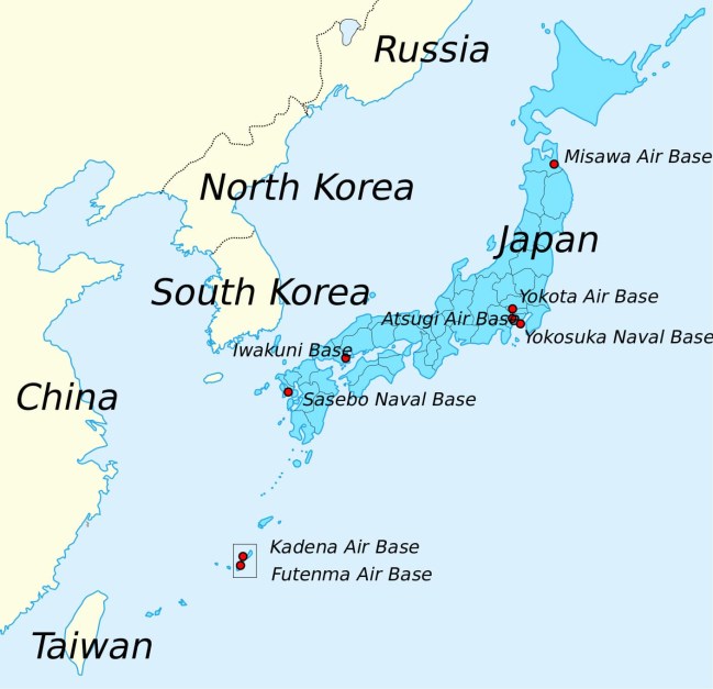 US Military Bases In Japan