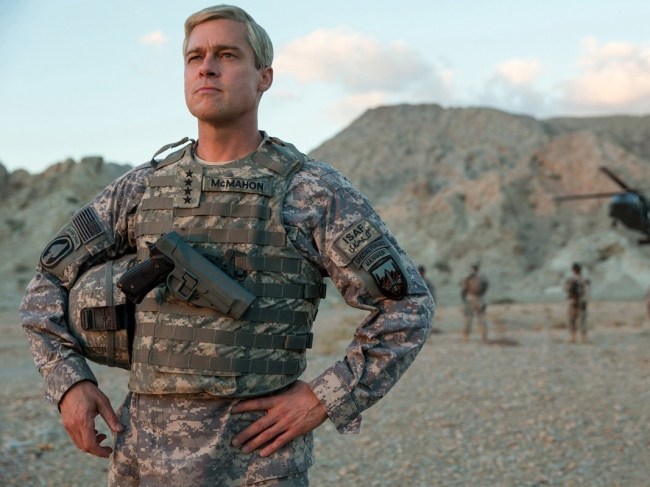 brad pitt war machine netflix