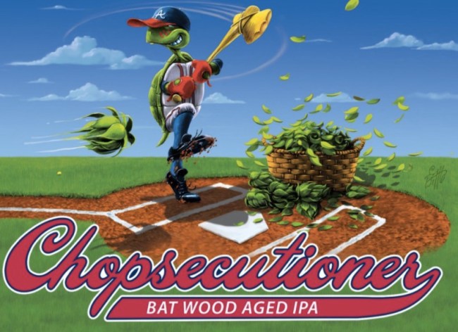 Chopsecutioner Beer Atlanta Braves Terrapin