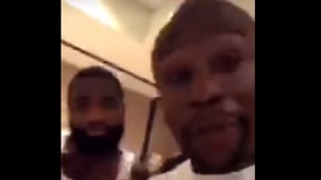 Floyd Mayweather Confronts Adrien Broner Face-To-Face After Broner Called Him A ‘B*tch’ On Instagram