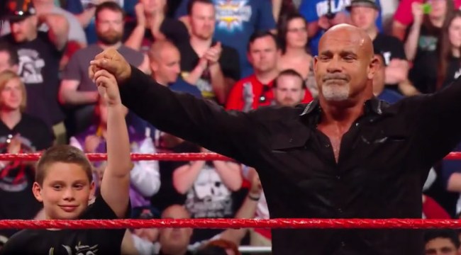 golberg speech after raw retiring