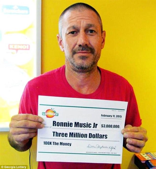 lottery winner crystal meth conviction