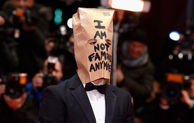 Shia LaBeouf paper bag
