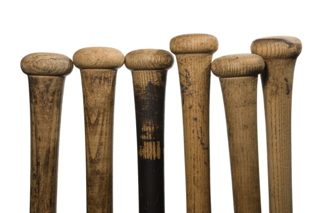 wood baseball bats