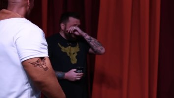 The Rock Wore A Mascot Costume To Surprise Fans, Almost Gives Guy A Heart Attack