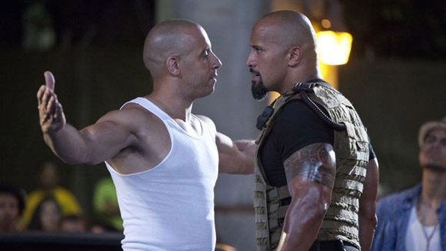 the rock vin diesel fate furious