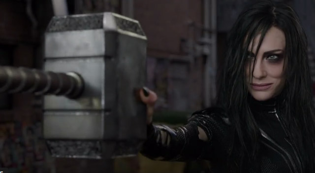 thor ragnarok trailer cate blanchett hela