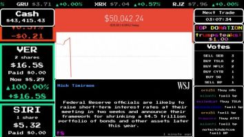 A Software Developer Put $50,000 In A Robinhood Account And Is Now Letting Strangers On Twitch Invest It For Him