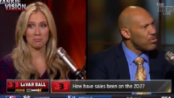 LaVar Ball Trolls FS1 Host Kristine Leahy With Latest Big Baller Brand Shirt