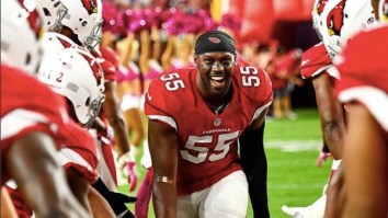 Cardinals LB Chandler Jones’ High School Senior Square Features A Truly Repulsive ‘Favorite Movie’ Choice
