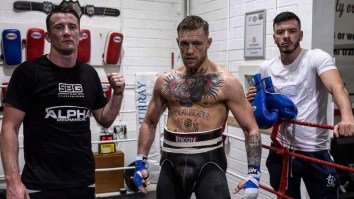 Conor McGregor Posted A Bag Workout Video In Response To Mayweather And It’s Just Night And Day