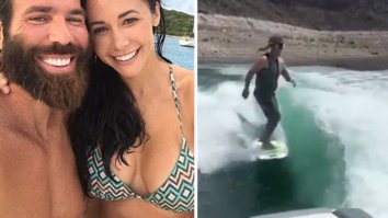 The Internet Is Mystified By Dan Bilzerian Wakeboarding With His Pet Cat On His Head